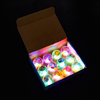 Glowing bouncy ball flashing crystal ball with rope jumping ball