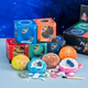 Eight planets children's archaeological excavation toys solar system earth planet creative boys and girls dig gems and hunt for treasures
