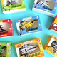 Children's toy car alloy metal iron sheet pull back passenger plane boy fighter simulation mini aircraft model gift