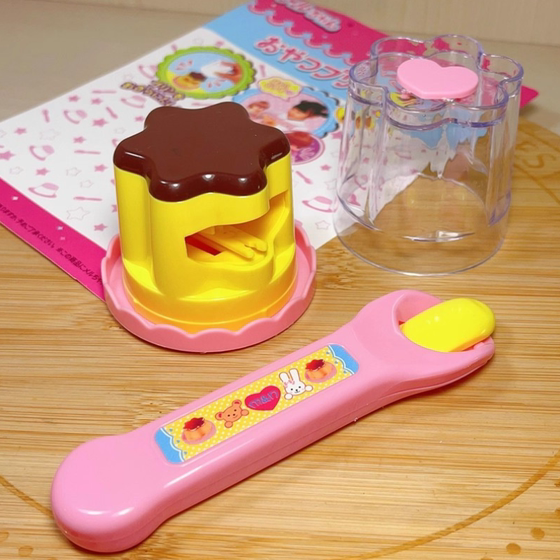 Pudding Toy Strawberry Pudding Feeding Toy Set Food Feeding Toy Play House Toy Children's Day Gift