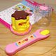 Pudding Toy Strawberry Pudding Feeding Toy Set Food Feeding Toy Play House Toy Children's Day Gift