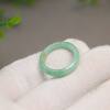 Myanmar natural grade A jadeite ring
