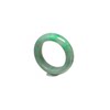 #N411 Piaoyang Green Burmese Natural Grade A Jade Ring No. 16 Women’s Ring Ring