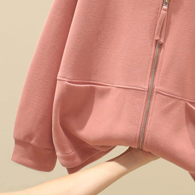 Plus size women's 2025 spring new casual jacket women