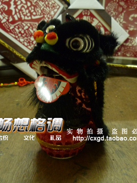 佛山小号座狮鼓摆件活动礼品