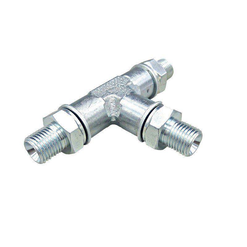 挖机破碎锤三通梭阀2分 M14 M16外牙接口液压管路外螺纹接头螺母,淘宝优惠券,粉丝福利购,淘宝优惠卷