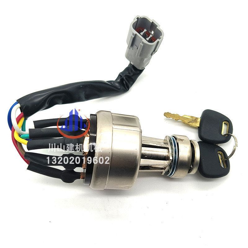 适用现代R150215/225/305/335-7-9挖掘机点火开关电门锁21E610430 - 图3