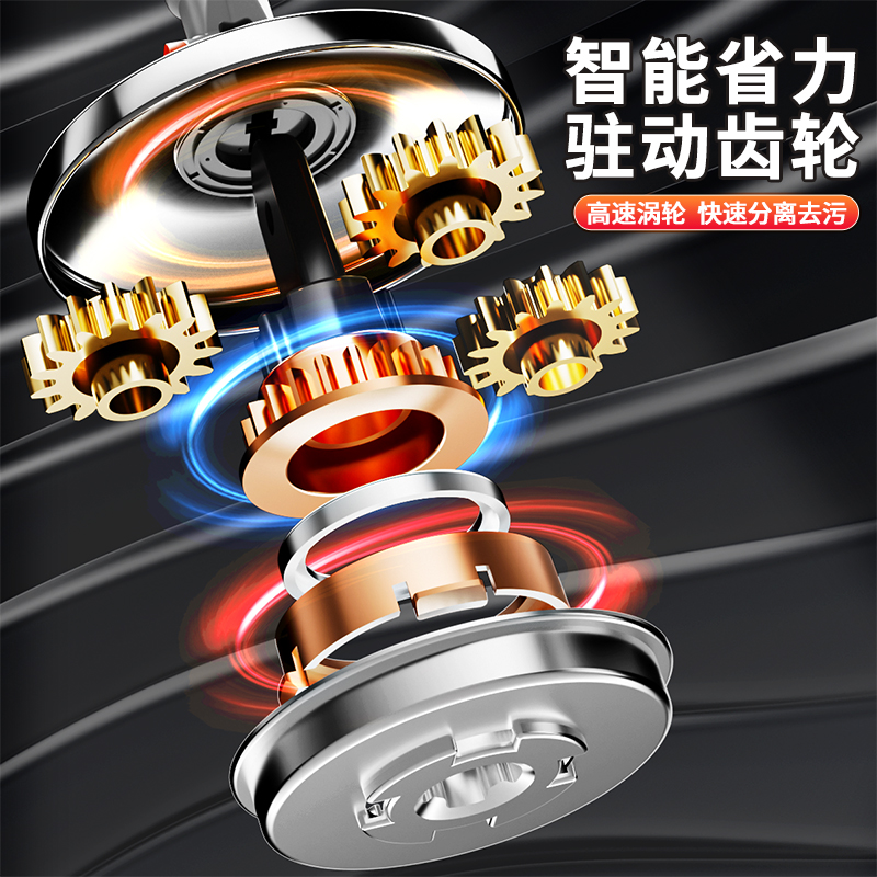 旋转拖把桶家用拖布自动脱水甩干式地拖墩布2025新款免手洗一拖净