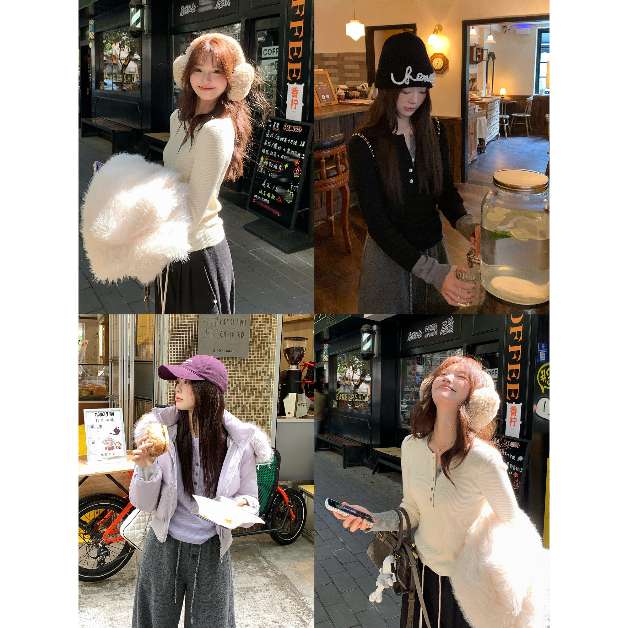 切糕自制小个子冬季白色新款上衣女假长袖毛针织衫毛衣好看内搭,淘宝优惠券,粉丝福利购,淘宝优惠卷