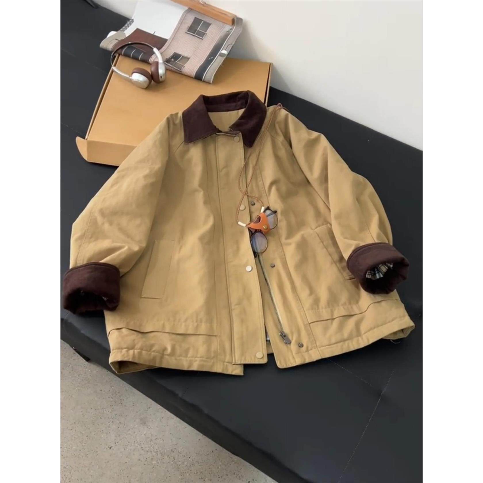 设计感工装棉服女2025冬新款初冬季独特超好看今年流行小个子韩系,淘宝优惠券,粉丝福利购,淘宝优惠卷