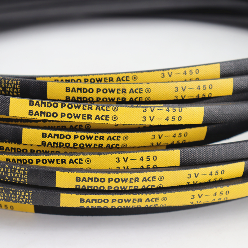 进口阪东三角带3V1000 3V1060 3V1120 3V1180皮带BANDO POWER ACE-图1