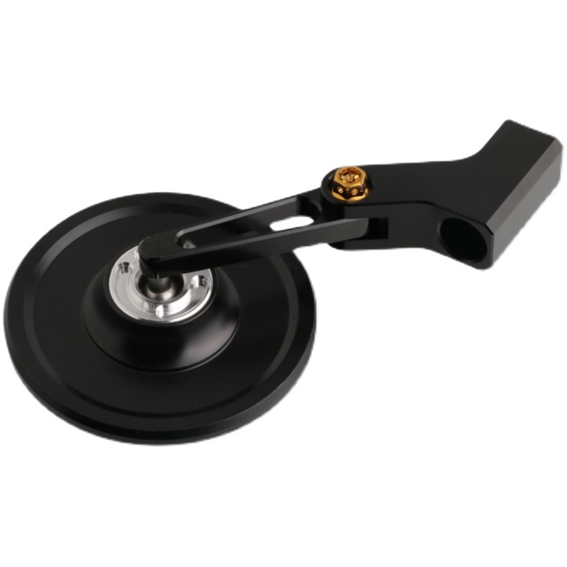 适用于摩托车凯旋改装后视镜三叉戟660反光镜765RS复古倒车镜圆镜 - 图3