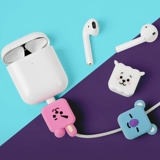 Корейский милый силикон BT21, подходящий для Apple iPhone, Huawei typec, защитный чехол для кабеля для зарядки и передачи данных, головка