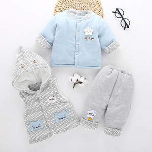 宝宝冬季棉衣套装