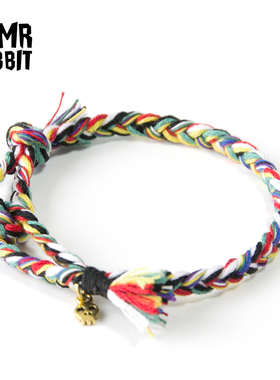 纯手工编织明星同款许愿手绳