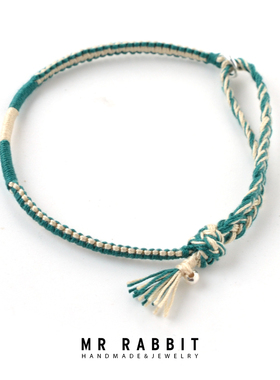 纯手工编织幸运许愿手绳男女饰品