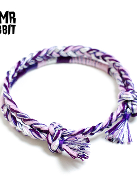 编织手绳兔子先生棉线