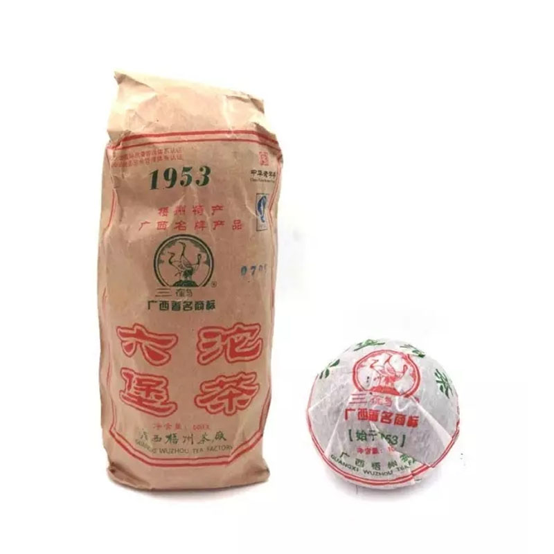 三鹤六堡茶2007年陈化0709沱茶陈香药香100g - 图0