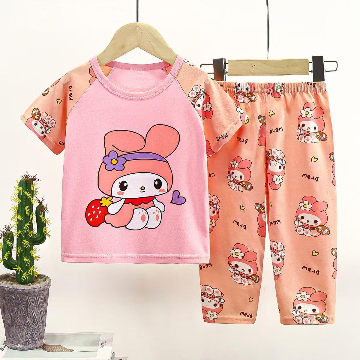 【三折专区】品牌撤柜特价清仓夏季中大童短袖长裤家居睡衣裤套装,淘宝优惠券,粉丝福利购,淘宝优惠卷