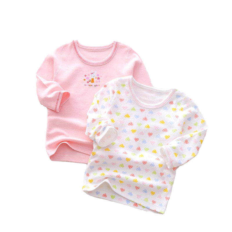 儿童纯棉秋衣加厚棉毛衫女童宝宝保暖无骨打底衫无荧光A类中大童,淘宝优惠券,粉丝福利购,淘宝优惠卷