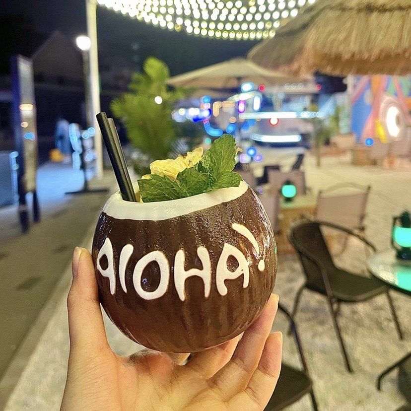 酒吧聚采 椰子造型陶瓷tiki杯 椰林飘香鸡尾酒杯 tiki杯 陶瓷杯,淘宝优惠券,粉丝福利购,淘宝优惠卷