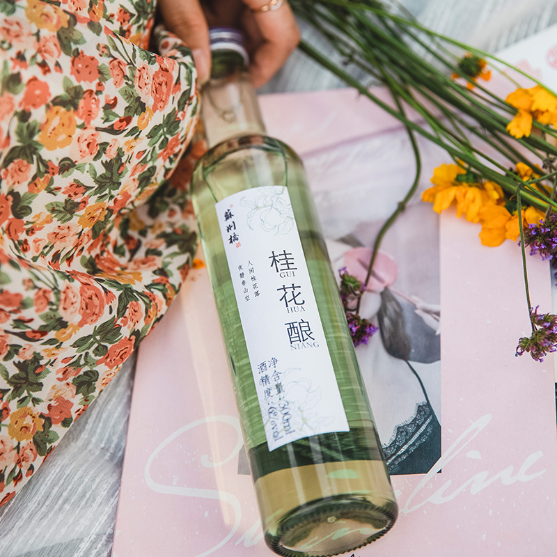 【苏州桥】桂花酿水果酒300ml