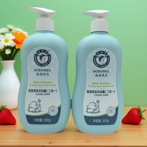 Шампунь, детский гель для душа для новорожденных для младенца, 2 в 1, 360г