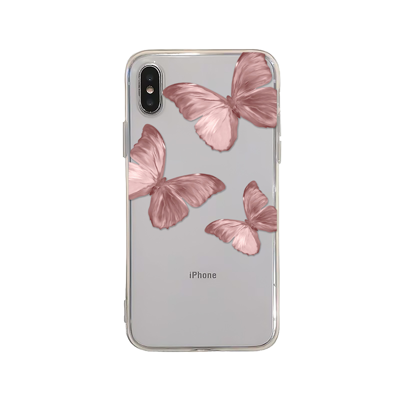 ins风蝴蝶适用iPhone15promax华为mate60vivox80小米13OPPOreno7荣耀20一加11三星s22魅族手机软壳14plus苹果 - 图3