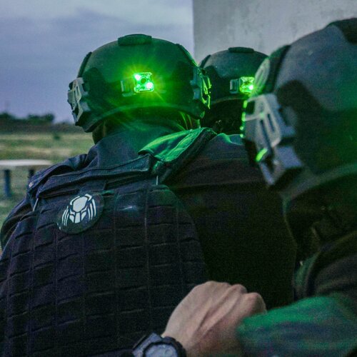 奈特科尔敌我识别信号灯夜间骑行信标执勤肩灯led头盔警示NU05/06 - 图1