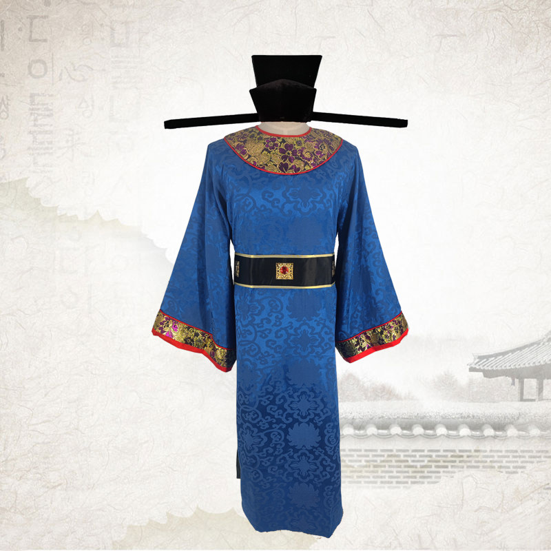 宋朝古装男汉服皇帝大臣儿童官服 格宣姿民族服装/舞台装