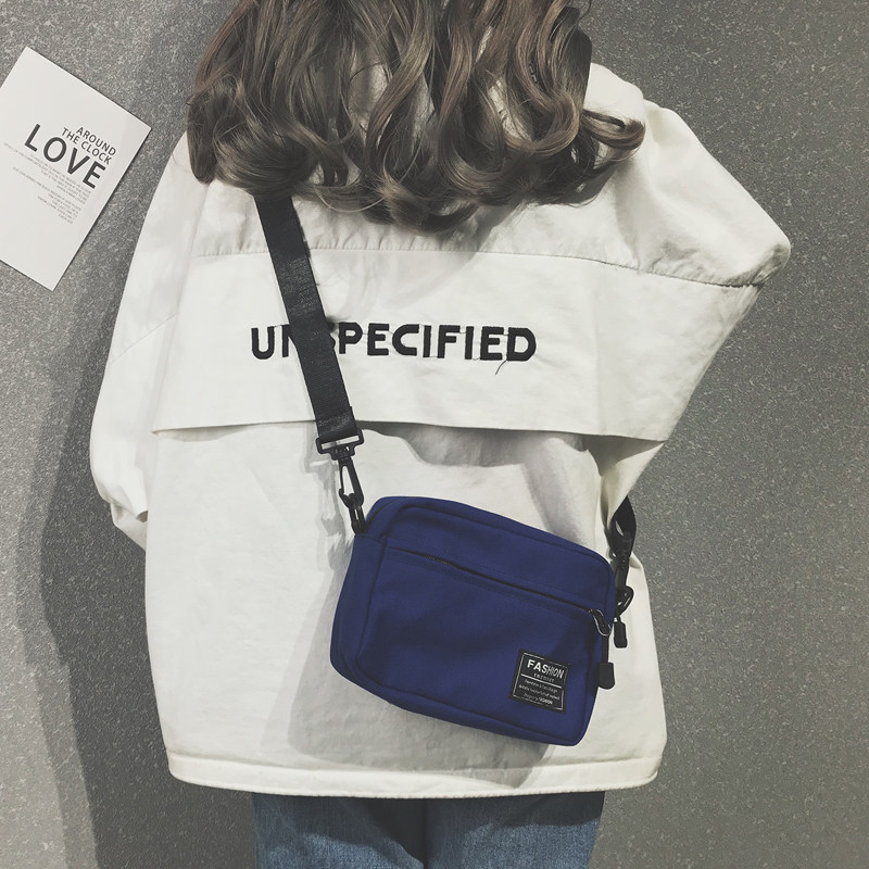 小包包女2023新款潮韩版百搭帆布单肩包宽肩带honey蹦迪包斜挎包,淘宝优惠券,粉丝福利购,淘宝优惠卷