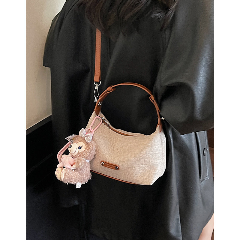 小众复古手提包包女式2025新款夏季单肩斜挎包休闲百搭爆款饺子包,淘宝优惠券,粉丝福利购,淘宝优惠卷