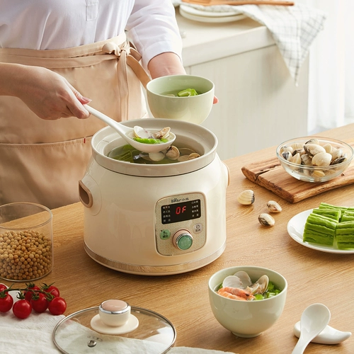 Медведь/медведь DDG-D20U5 Электрическая тушеное горшок Керамическая мебель