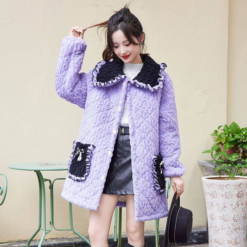 四川省省服女罩衣2025新款网红中老年妈妈装可外穿保暖小个子棉衣,淘宝优惠券,粉丝福利购,淘宝优惠卷