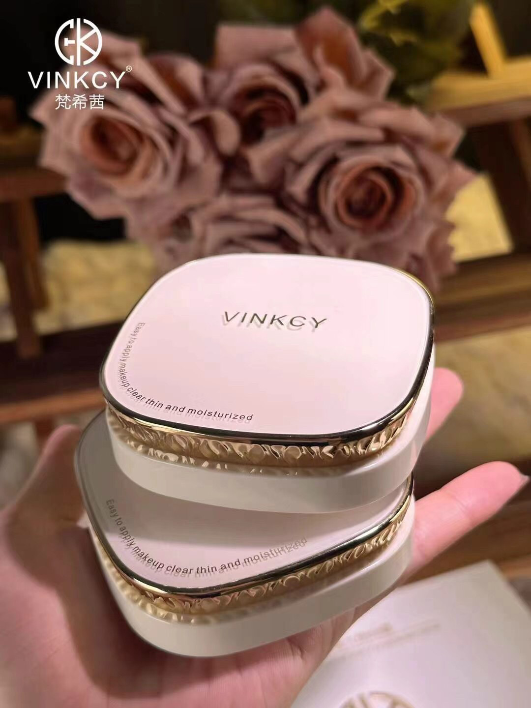 VINKCY梵希茜柔润无瑕轻薄气垫BB霜控油遮瑕遮斑防水持久不脱妆,淘宝优惠券,粉丝福利购,淘宝优惠卷