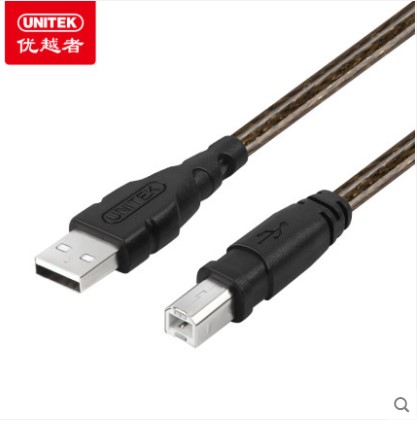 优越者Y-C431A USB2.0 A公对B公数据延长线USB打印线1O米行货10M - 图3