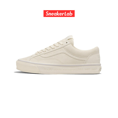 范斯Vans Old Skool Vault OG高端支线男女黑低帮板鞋VN0A4P3XOIU - 图0