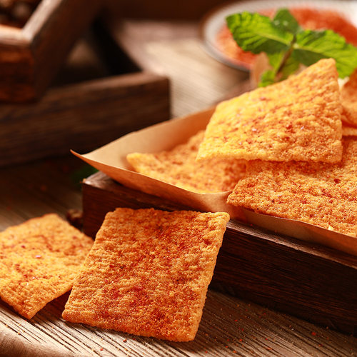 二阳锅巴手工网红爆款花椒麻辣零食小吃货休闲食品袋装解馋办公室 - 图3