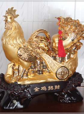 商务开张送朋友领导礼品招财鸡
