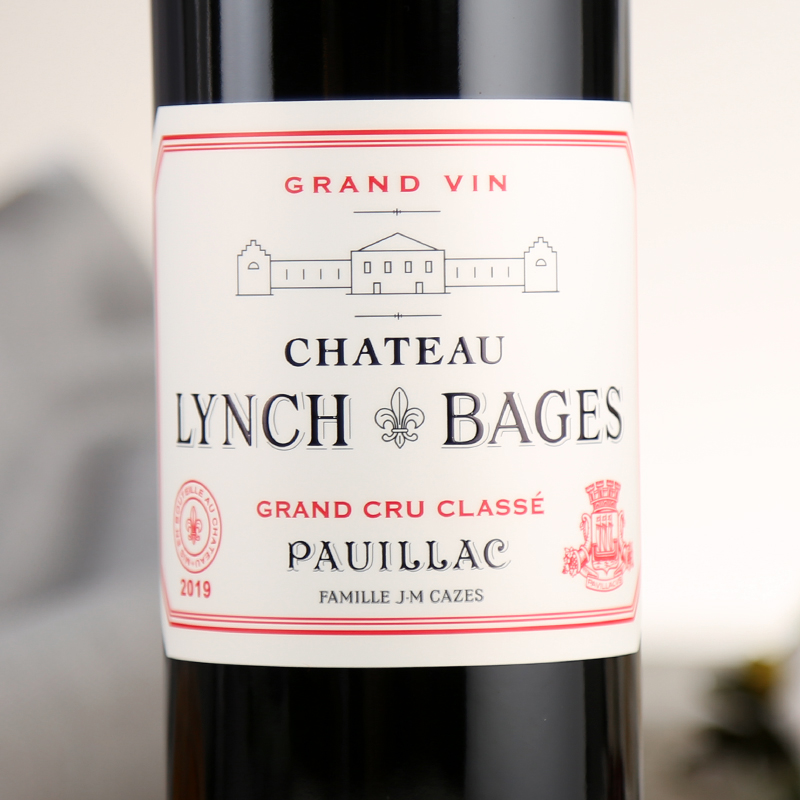 靓茨伯法国原瓶进口干红葡萄酒五级庄Lynch-Bages - 图1