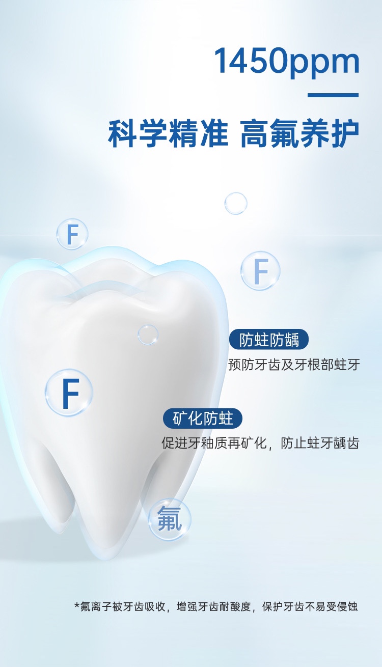牙高医生菌斑可视牙膏防蛀含氟成人正畸护龈固齿牙菌斑检测显示剂 - 图3