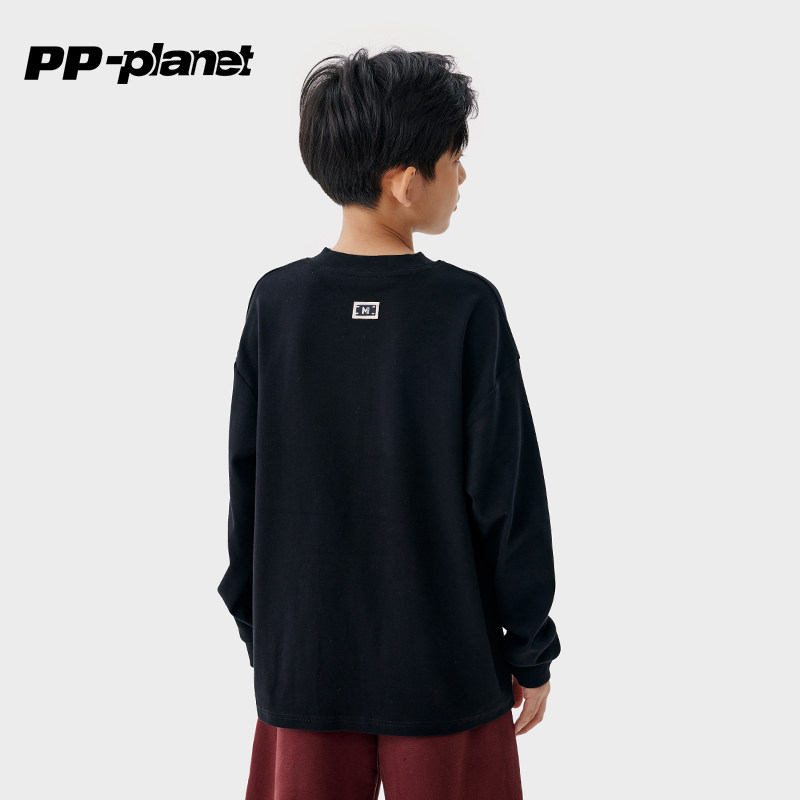 PP星球男童冬新款贴身磨绒T恤中大童百搭打底衫儿童保暖内搭,淘宝优惠券,粉丝福利购,淘宝优惠卷