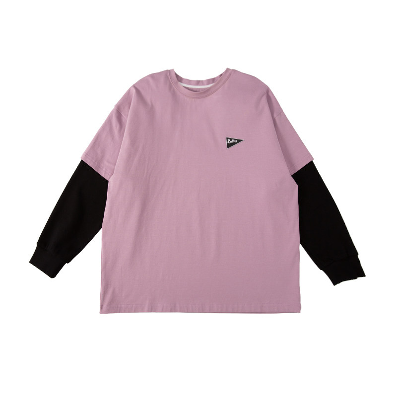 PP星球童装原创儿童假两件长袖T恤春秋装新款男女童休闲卫衣T,淘宝优惠券,粉丝福利购,淘宝优惠卷