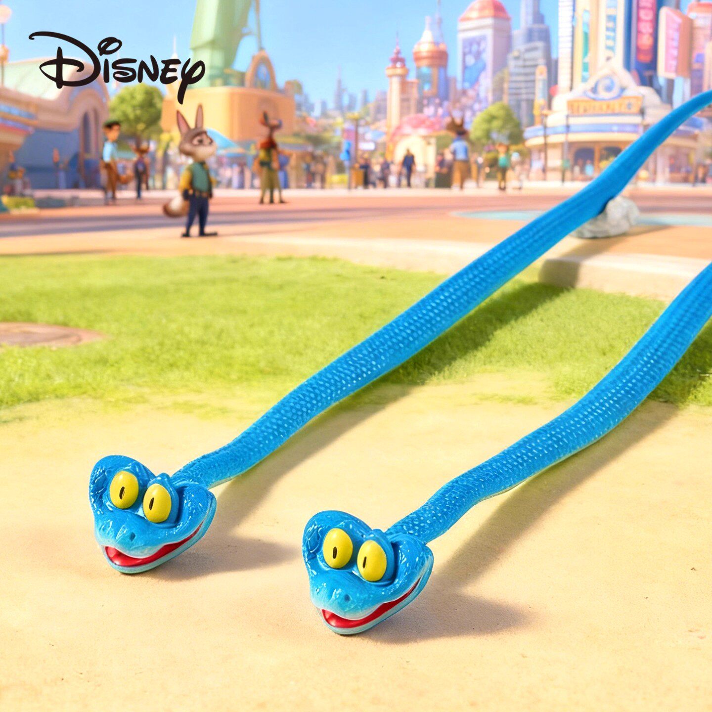 疯狂动物城2盲盒3D打印蛇盖瑞一条蛇朱迪尼克周边手办全身可动摆6 - 图0