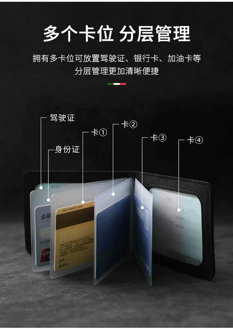BYD Han Tang и Song PLUSDMI Qin MAX/Pro Modified Special Car Wallet Certificate Driver License Package