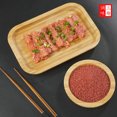 湖北仙桃沔阳三蒸肉米粉100g*5袋五香腐乳汁味粉蒸排骨牛羊肉调料 - 图2