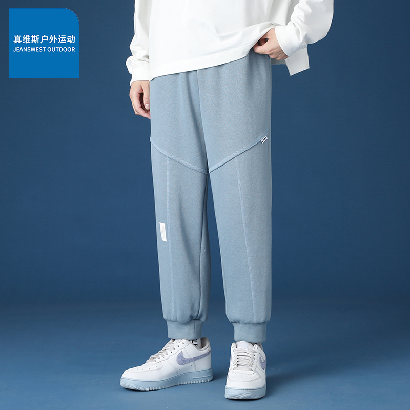 真维斯户外运动 JEANSWEST OUTDOOR休闲运动男春季束脚长裤男小五_真维斯户外运动联名潮牌店_男装-第5张图片-提都小院