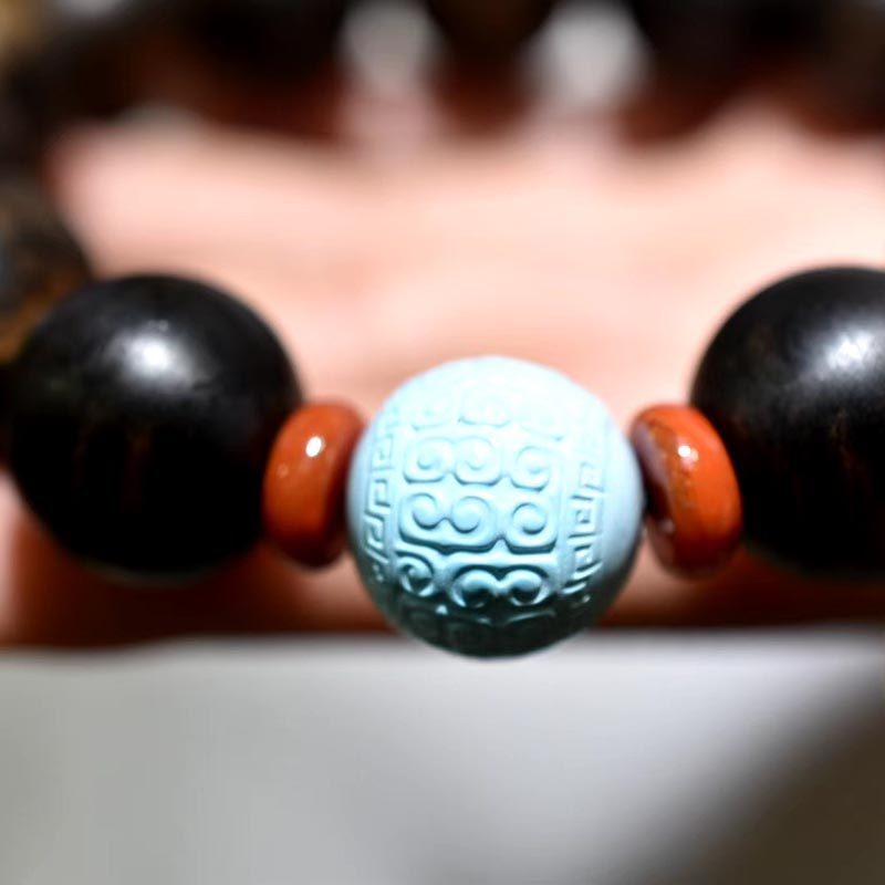 又见印尼巴布亚老料沉水沉香手串 又见佛珠/念珠