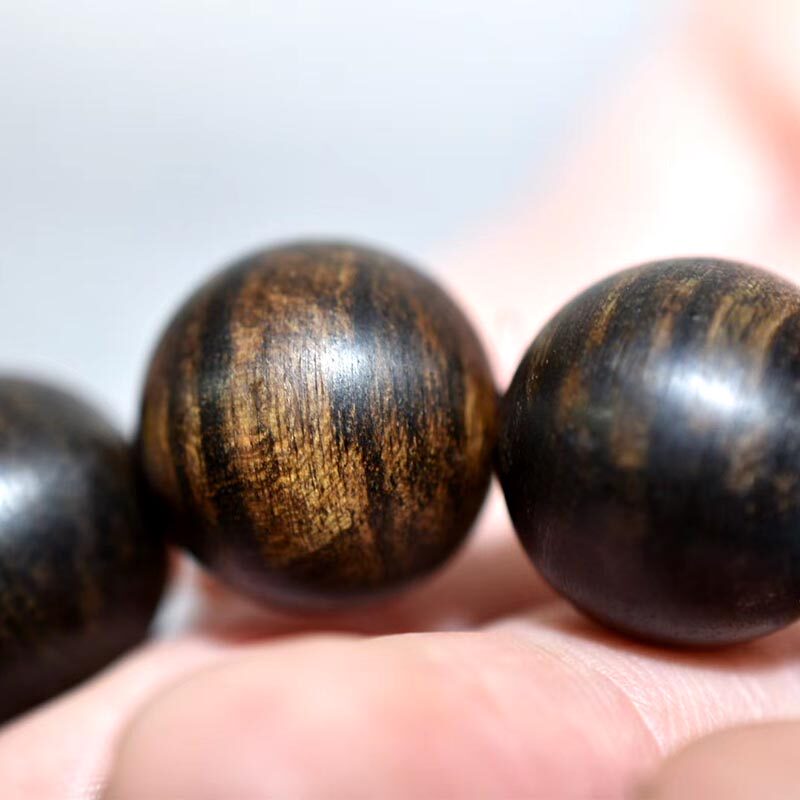 又见印尼巴布亚老料沉水沉香手串 又见佛珠/念珠