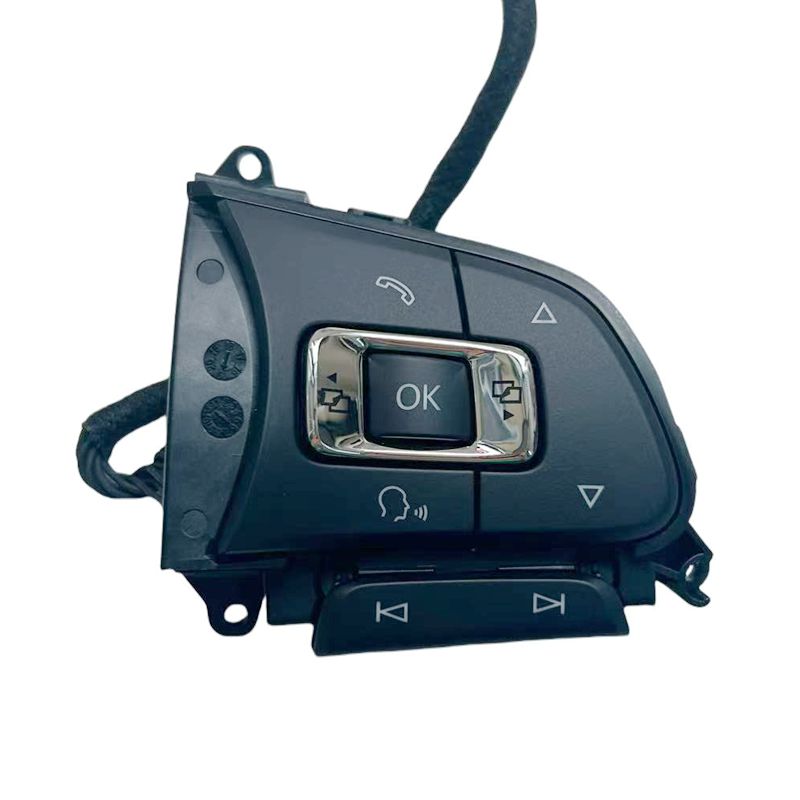 适用于15-18款新速腾新宝来新捷达多功能方向盘按键6C0 959 442 F - 图1